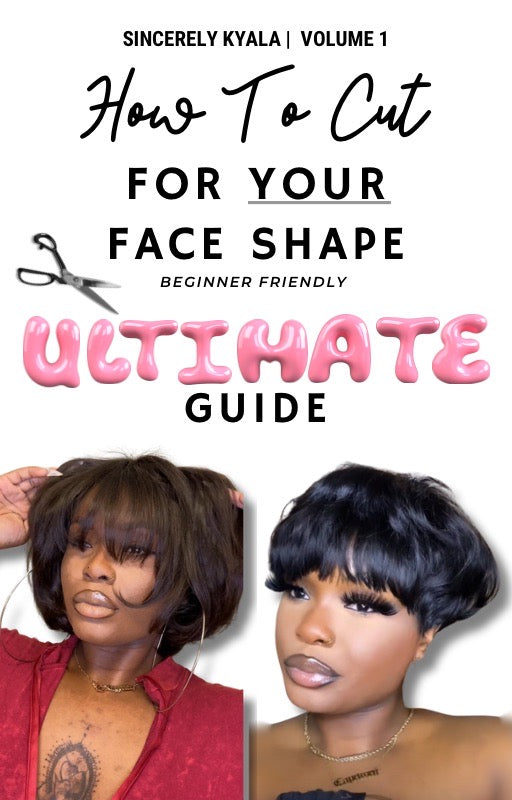 E-Book - How to Cut For Your Face Shape | Beginners Guide Volume 1